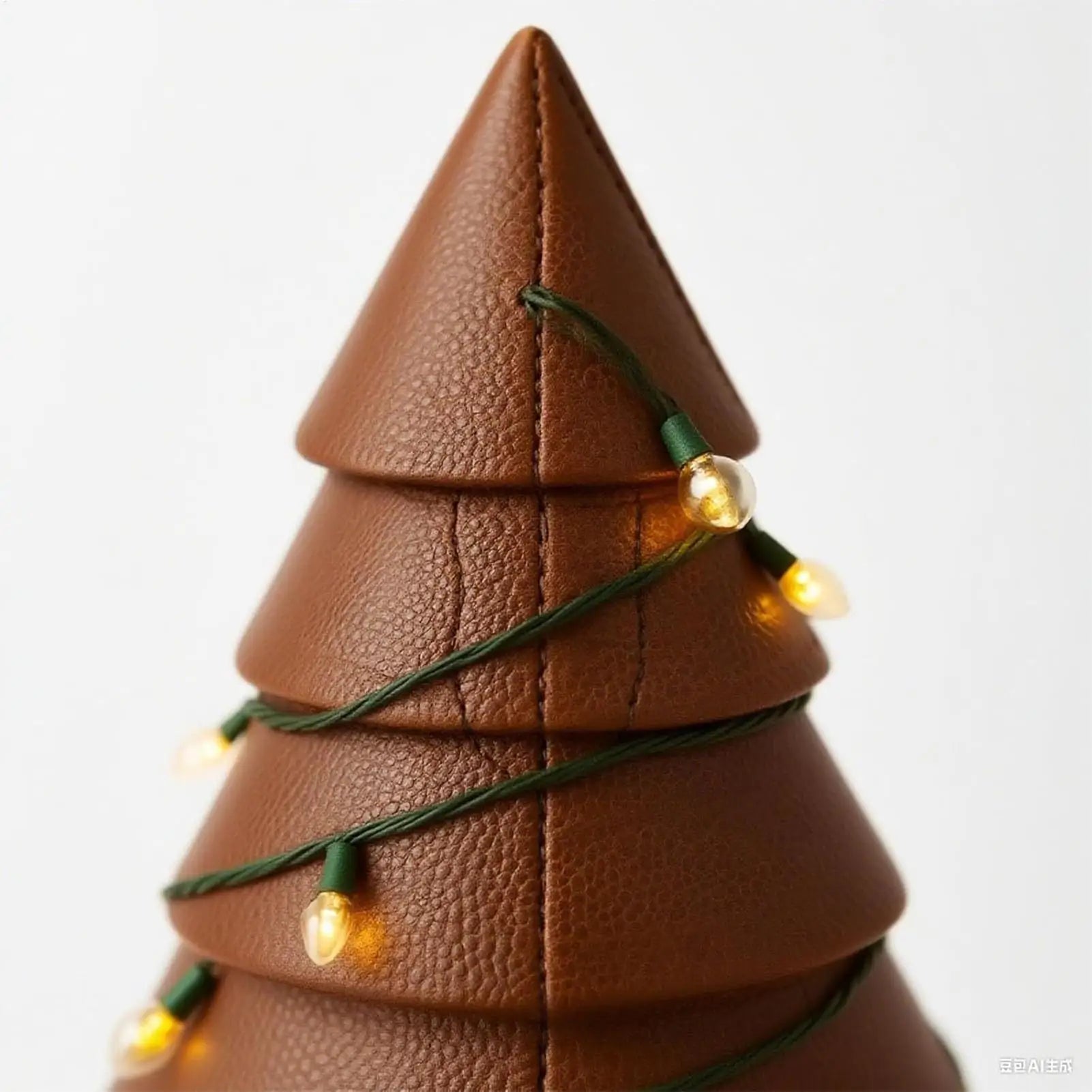 Christmas Tree Sculpture Lighted Scene Props Party Decoration Qme