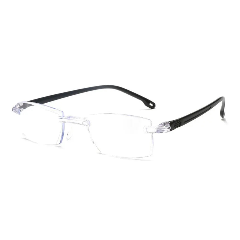 Frameless Reading Glasses Progressive Multi-focus Anti-blue Light Qme