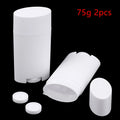 Refillable PP Empty Deodorant Container Plastic Twist-up Tube DIY Qme Default Title
