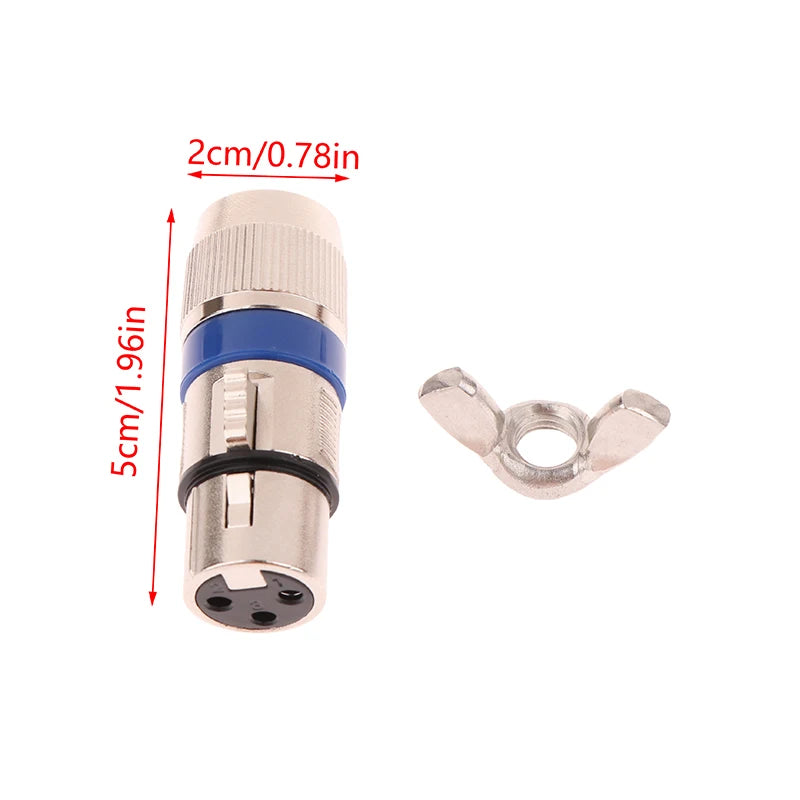 3XLR Connector Adapter M8 Mini Telescopic Linear Actuator Parts Qme