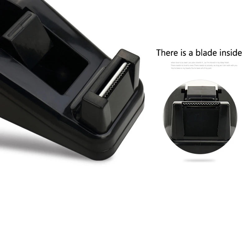 Large Stationery Tape Dispenser Adhesive Cutter Sealing Table Base Qme