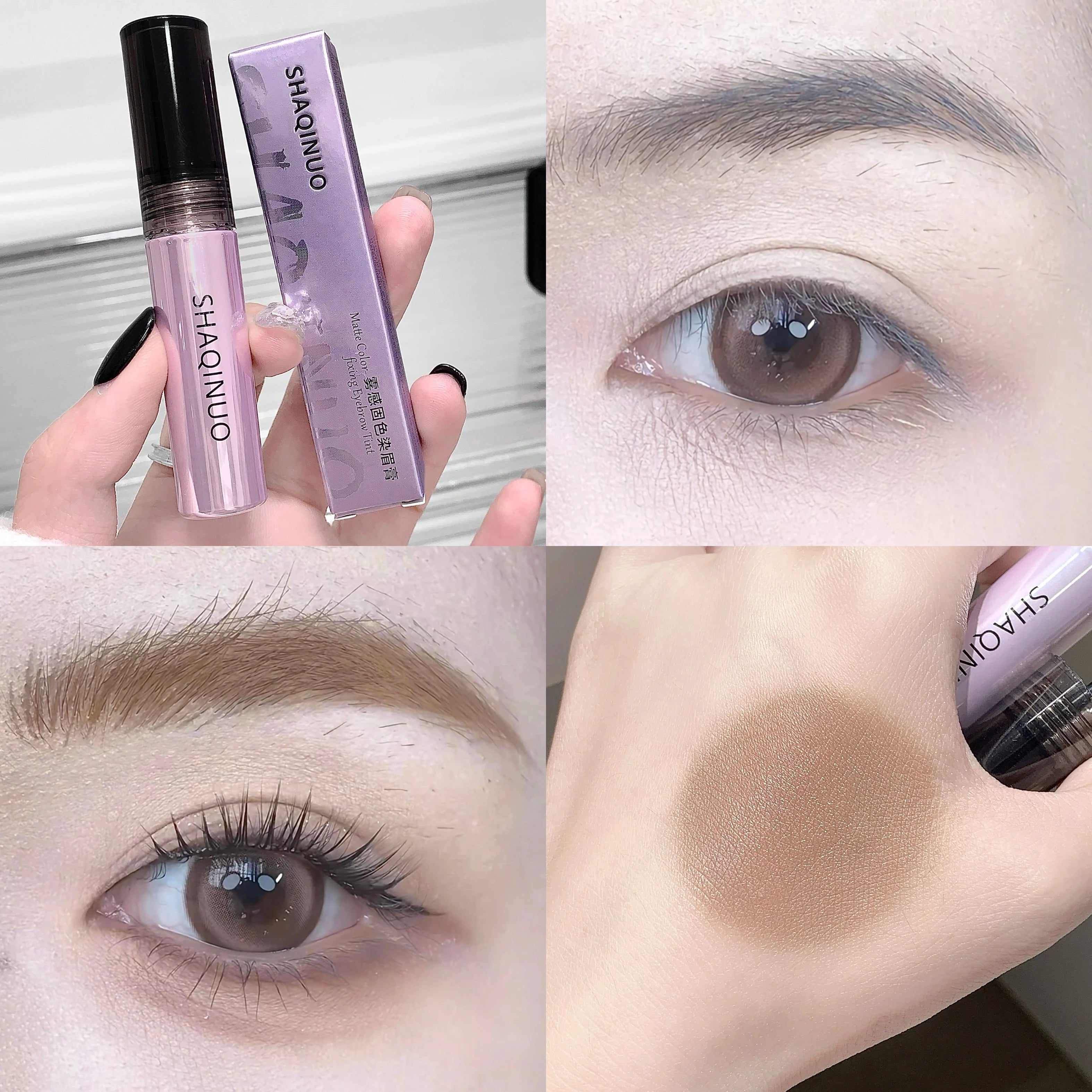 SHAQINUO Velvet Mist Eyebrow Dye Cream Quick-drying Waterproof Qme S9093-03