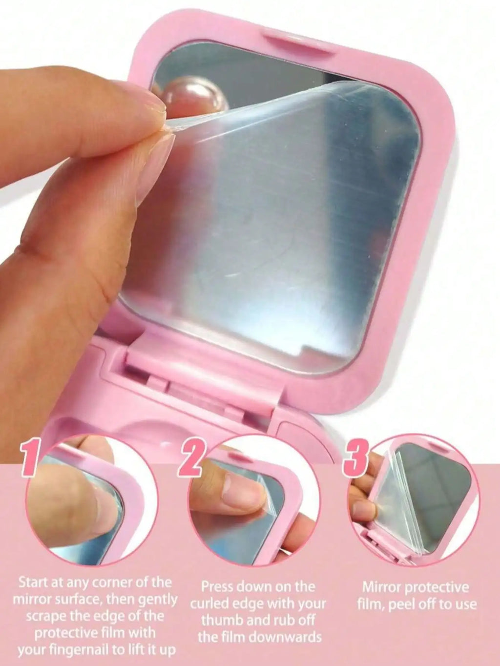 Box Cute Star Stickers Face Alcohol-free Fragrance-free Gentle Qme