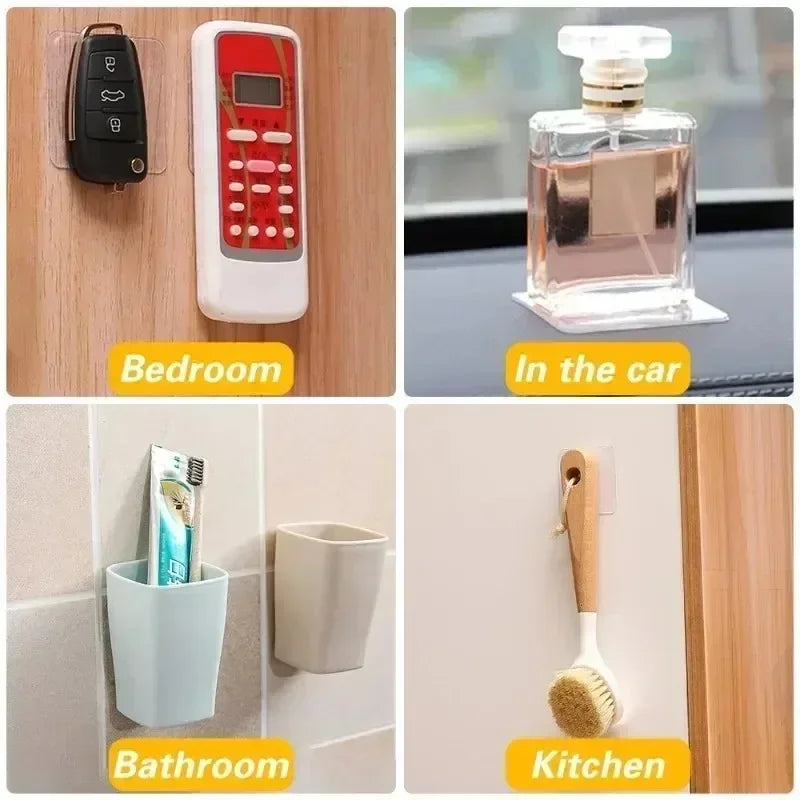 Double Sided Transparent Nano Tape Strong Self Adhesive Paste Wall Stickers Home Kitchen Bathroom Seamless Waterproof Tapes Qme