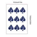 Spade Q tattoo sticker temporary sticker waterproof and long-lasting herbal juice disposable sticker sexy tattoo sticker Qme B-Q