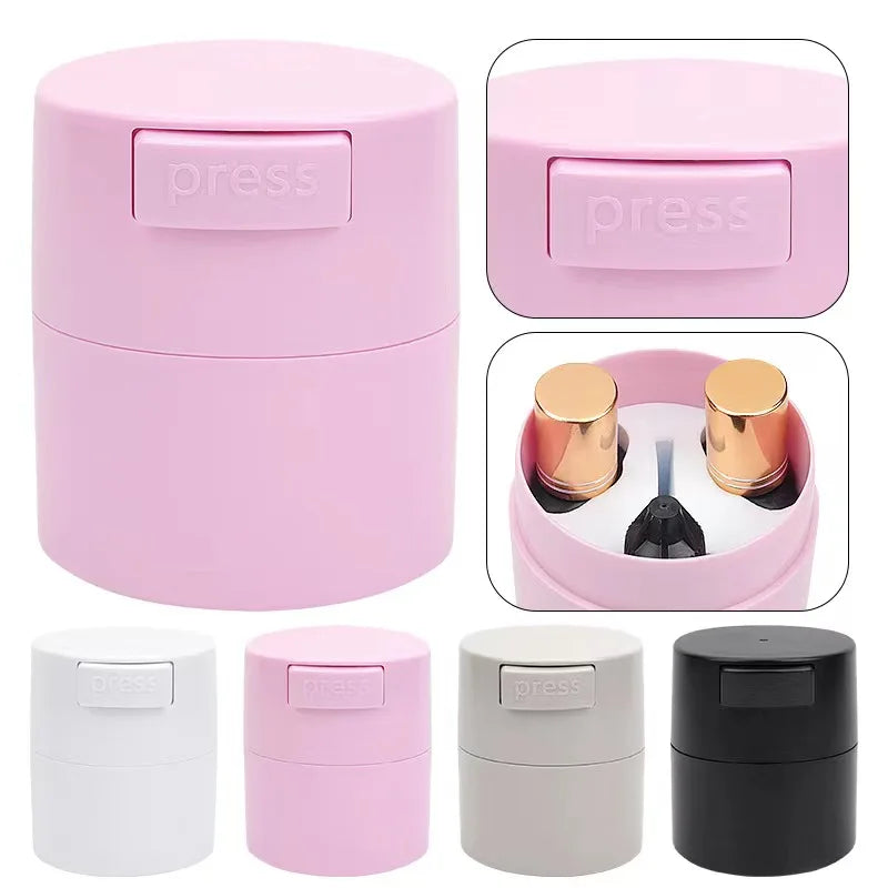 NATUHANA Eyelash Glue Storage Tank Sealed Adhesive Holder Container Qme