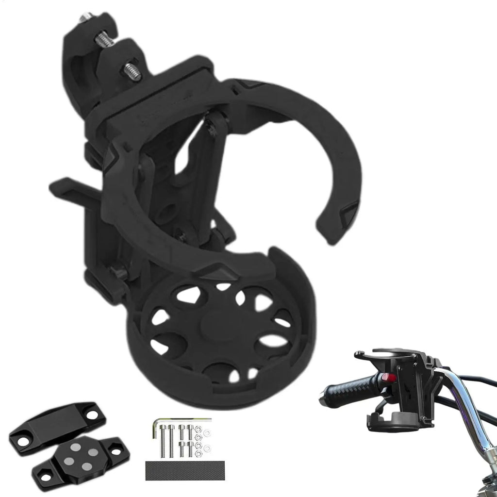 Bike Cup Holder Foldable Bicycle Drink Mount Motorcycle Water Bottle Holder for Men Women Bikers Cyclists Riders Motorcyclists Qme
