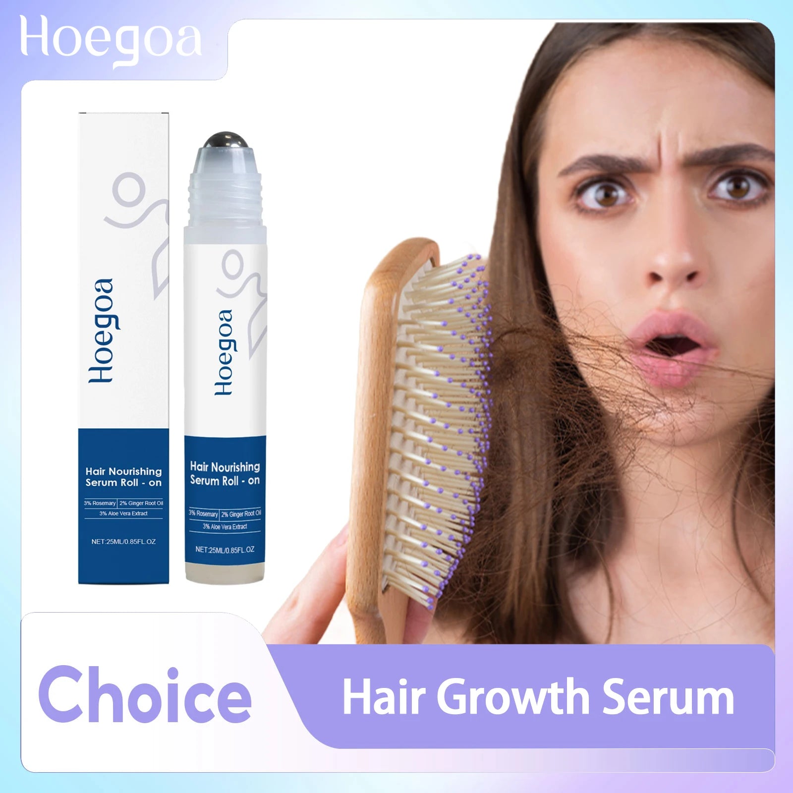 Fast Hair Growth Serum Nourish Follicle Massage Scalp Care Essential Qme