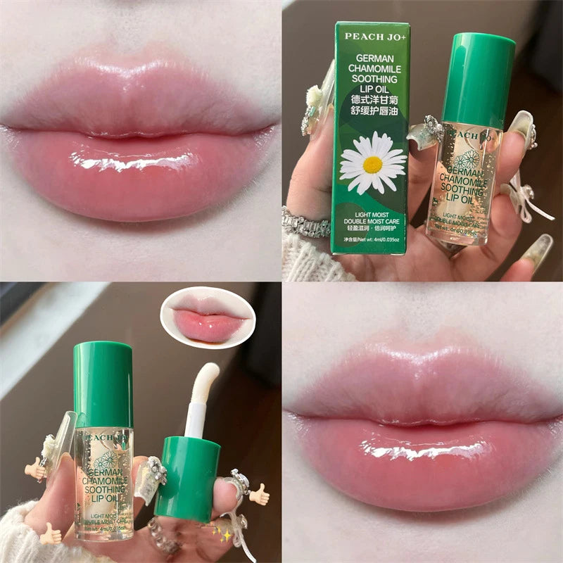 Chamomile Lip Essence Balm Moisturizing Nourishing Gloss Long-lasting Qme
