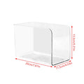 U-shaped Book Folder Desk Storage Rack Home Office Portable Acrylic Qme Default Title