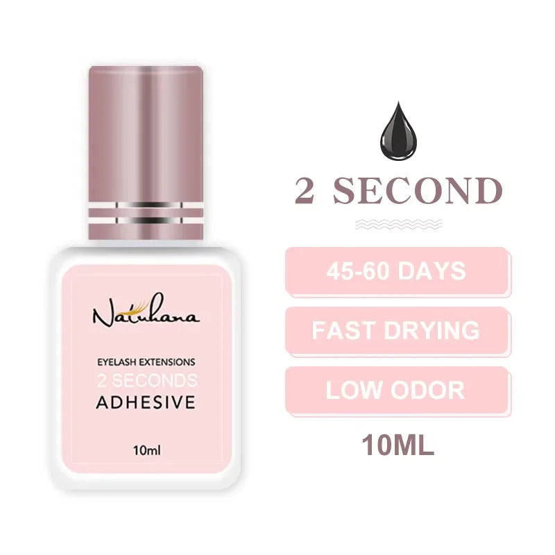 NATUHANA False Eyelash Glue Waterproof Eye Lash Cosmetic Tools Qme 2S 10ml