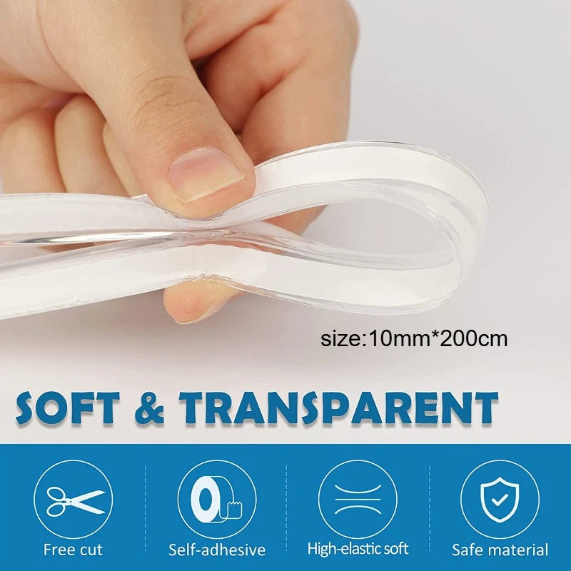 Edge Protector,Soft Proofing Corner Protectors with Strong Pre-Tape Adhesive for Desk Wall Furniture Corner Safety Protection Qme