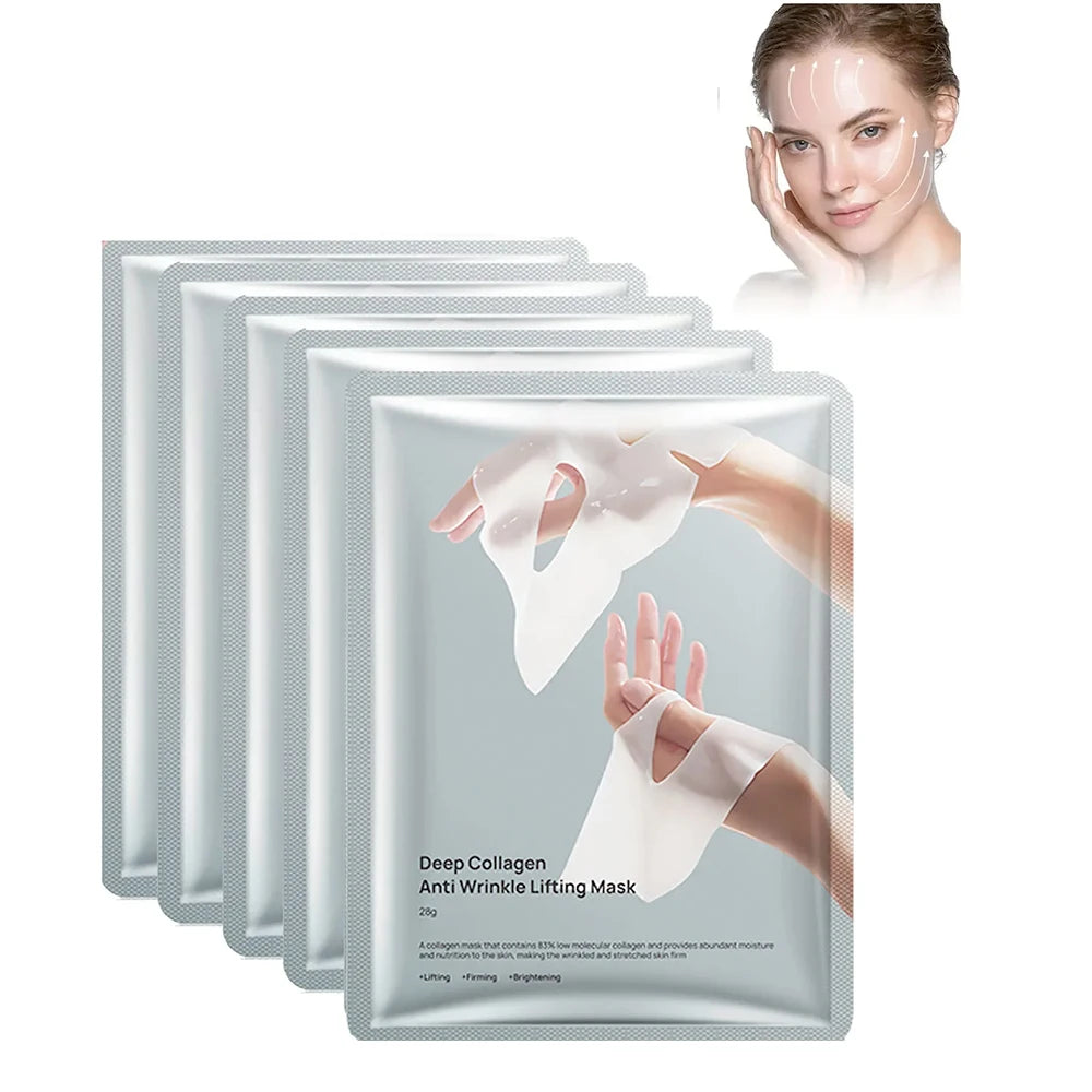 Deep Collagen Anti Wrinkle Lifting Mask Face Overnight Firming Qme Default Title