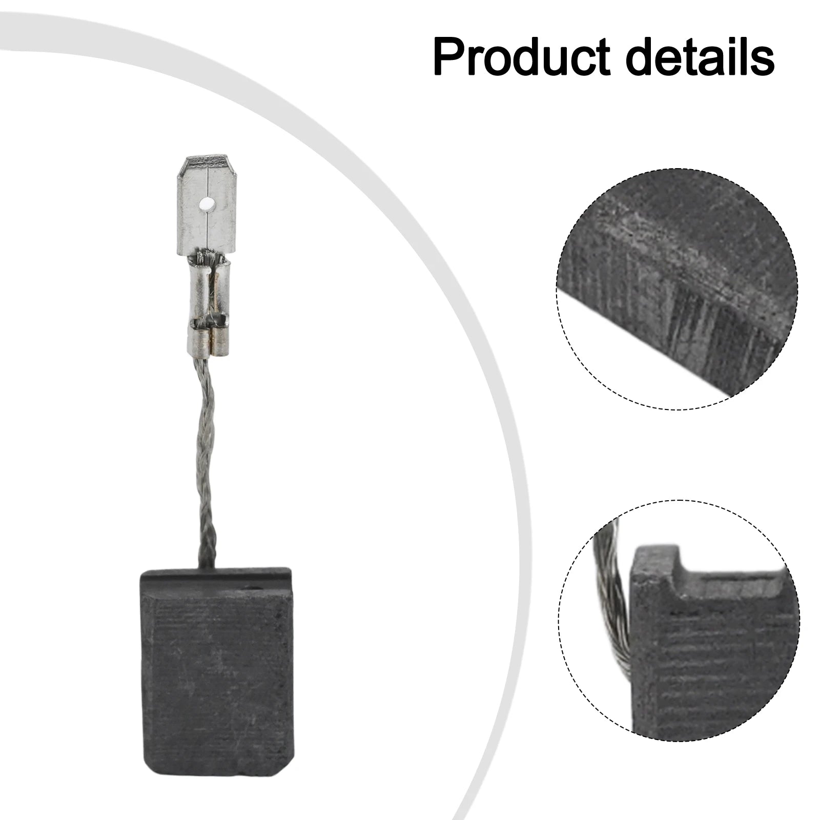 4pcs/set Carbon Brush For Metabo 316055220 Replacement Parts For WEP 15-150 Angle Grinder Power Tool Accessories Qme