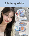 JOJO Diary Korean Hydrating Air Cushion BB Cream Concealer Moisturizing Lasting Moisturizing No Stuck Waterproof and Sweat-proof Qme JJ077-21