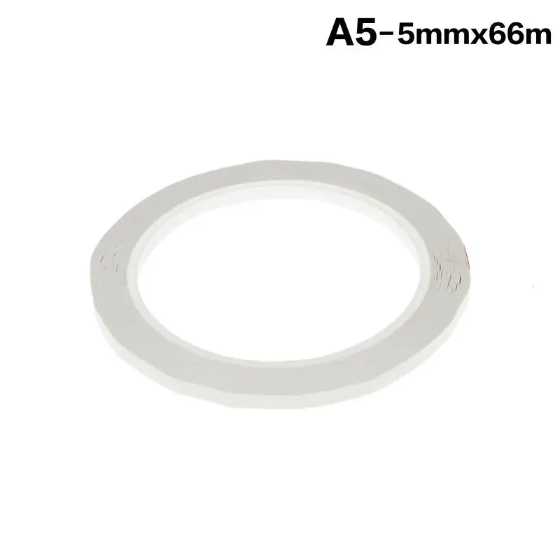 Wear Resistant Desktop Marking Tape 5 66M Self Adhesive Positioning Qme 5mm White