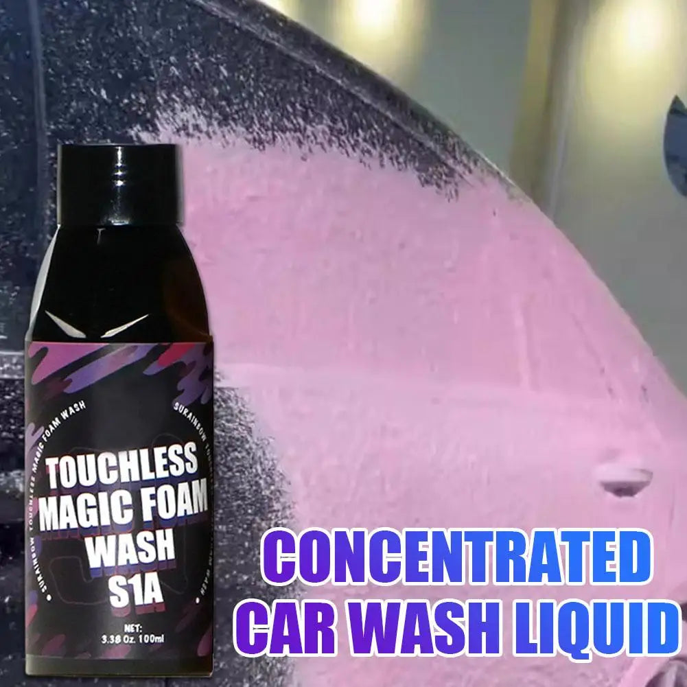 Pink Foaming Car Wash Soap (Works with Foam Cannons and Guns or Bucket Washes) Safe for Cars, Trucks, Motorcycles, RVs & More Qme