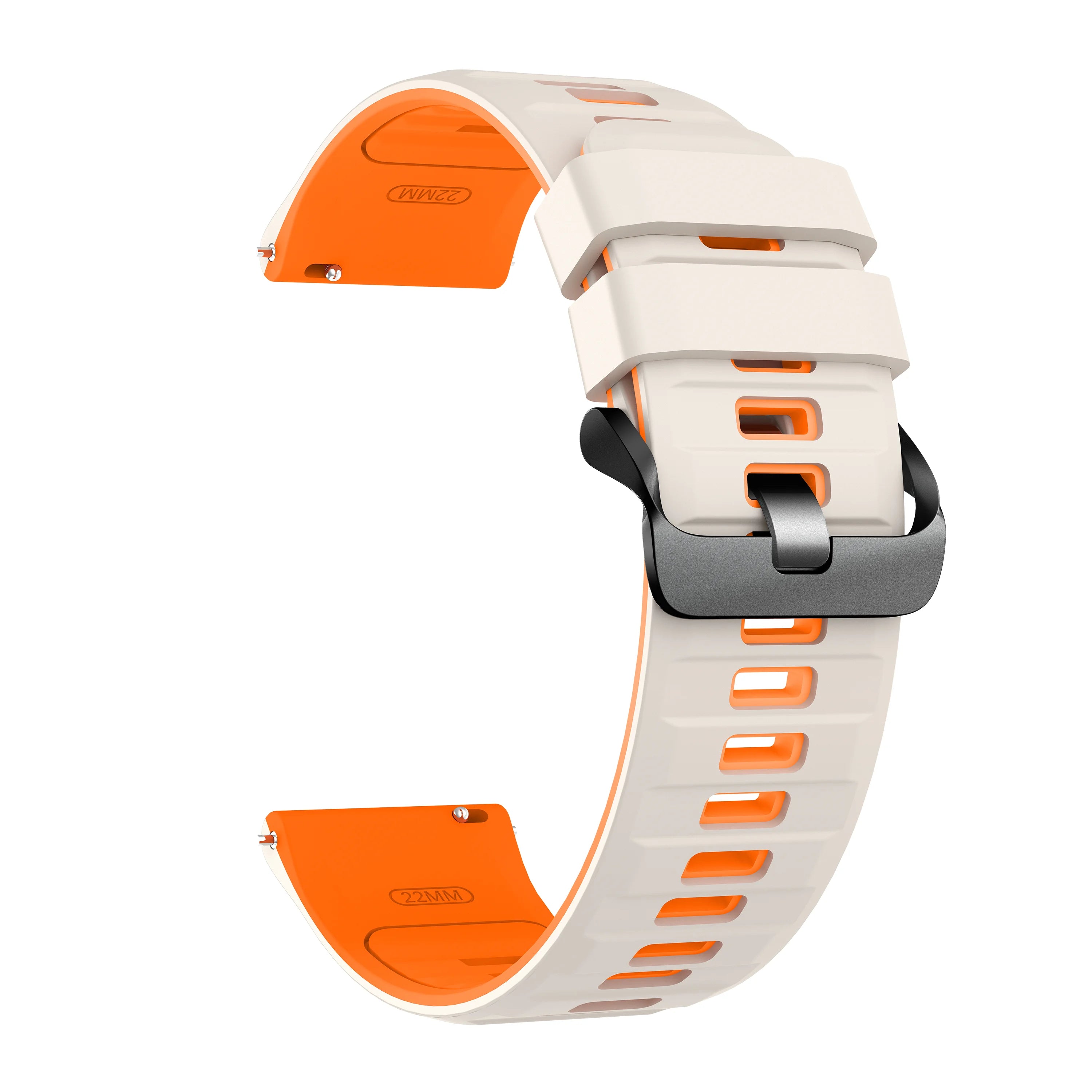22mm Silicone Strap For OnePlus Watch 3 2 2R Sports Replacement Wristband Bracelet For OPPO Watch 4 Pro X X2 Band Correa Qme Star Orange 22mm Universal