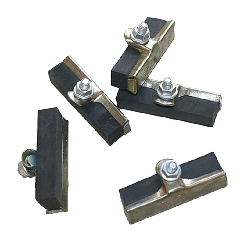 Durable Bicycle Silent Brake Pads Cycling V Holder Shoes Blocks Qme