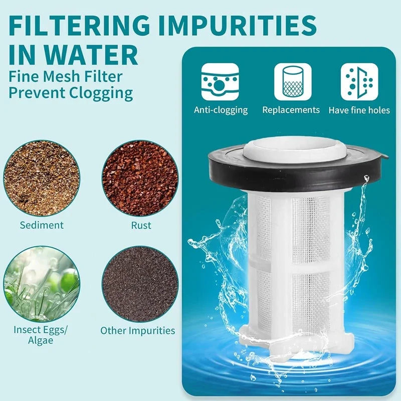 3/4" High Pressure Washer Water Filter Connector Replacement Tool Water Pump Inlet Hose Garden Accessories for Garden Adapter Qme