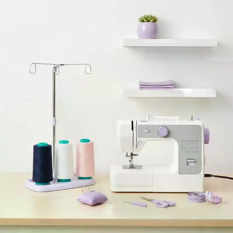 Heavy-duty Plastic Cone Thread Stand Spool Holder Sewing Serger Qme