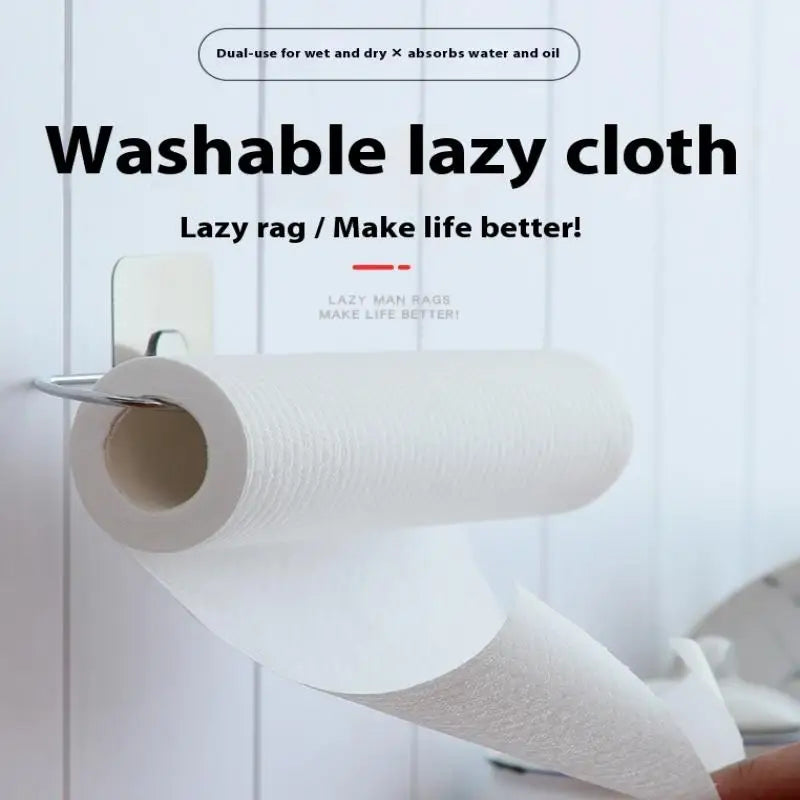 Kitchendisposable Rags Thicken Reusable Non-woven Cleaning Cloths Qme