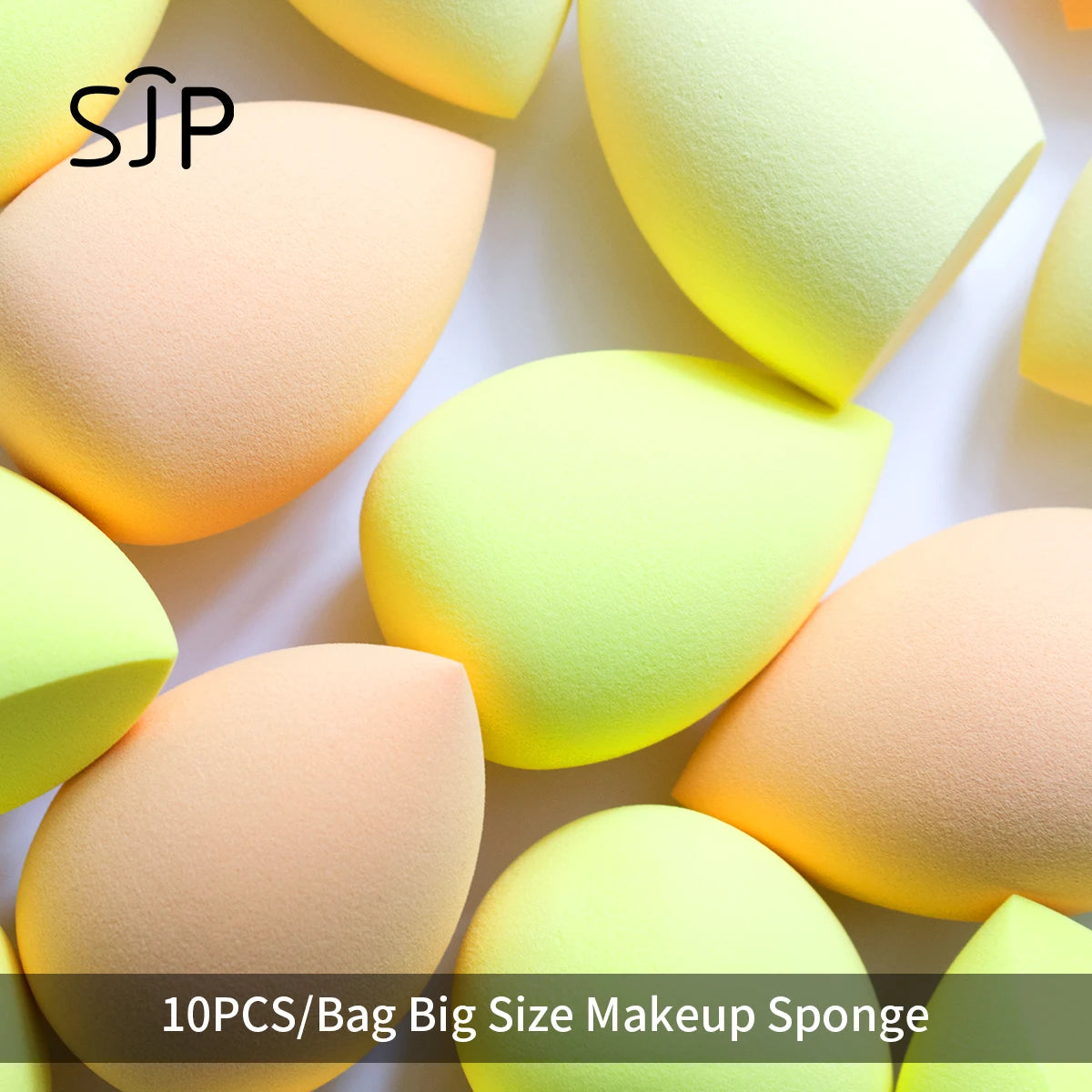 3 4 Makeup Sponge Blenders Blending Foundation Applicator Cosmetic Qme yellow