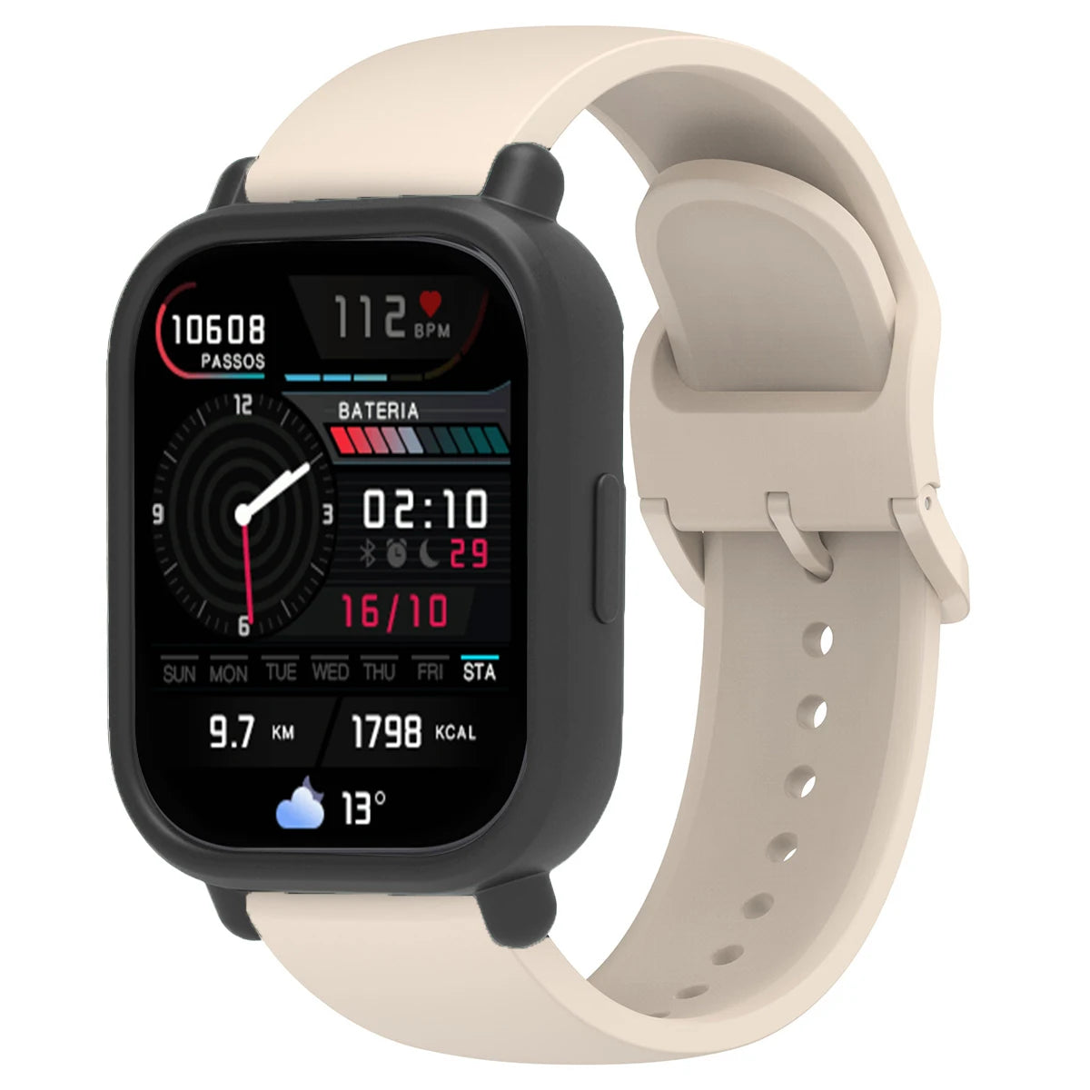 Silicone Case + Strap for Redmi Watch 5 Lite / 5 Active Repacement Bracelet Belt Smart Watchband Protective Shell Cover Qme BeB Redmi Watch5 Active