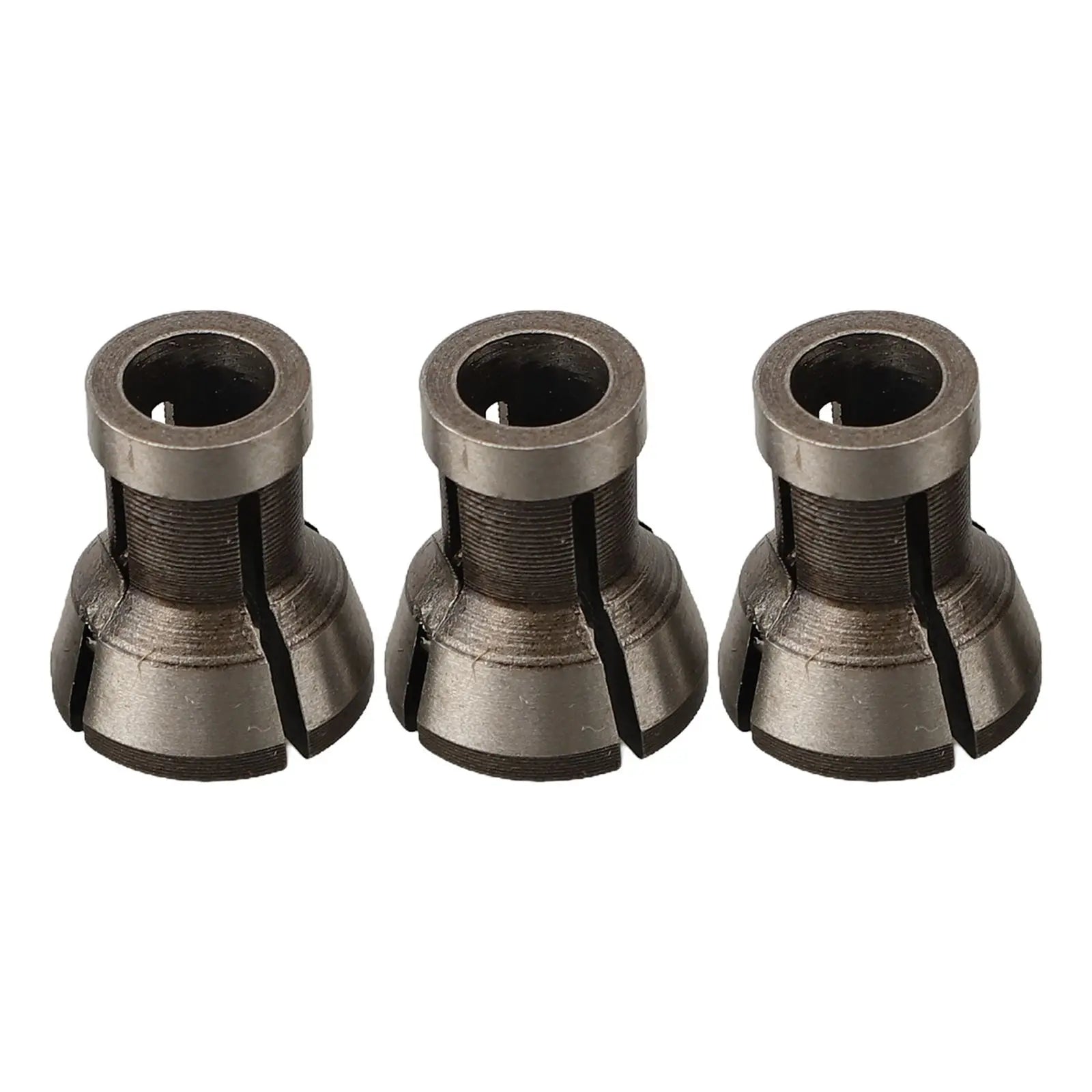 8mm 6.35mm 6mm Collet Chuck Adapter With M17 Nut Engraving Trimming Machine Router Collet Chuck Adapter Milling Cutter Access Qme