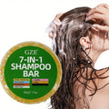 10 PACK Family Set GZE 7-IN-1 Shampoo Bar Deep Cleansing Gentle Oil Control Silky Refreshing Detangle Anti-Frizz Qme Anti-Itching