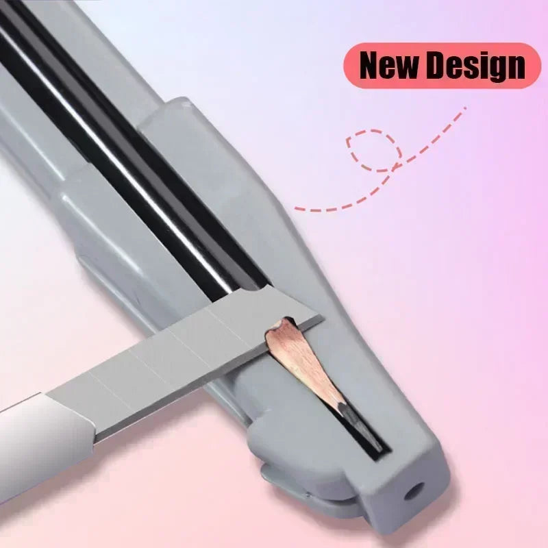 New Design Microblading Eyebrow Pencil Sharpening Tip Thin Sharpener for Semi-Permanent Brow Makeup Profiler Pen Make Up Tools Qme