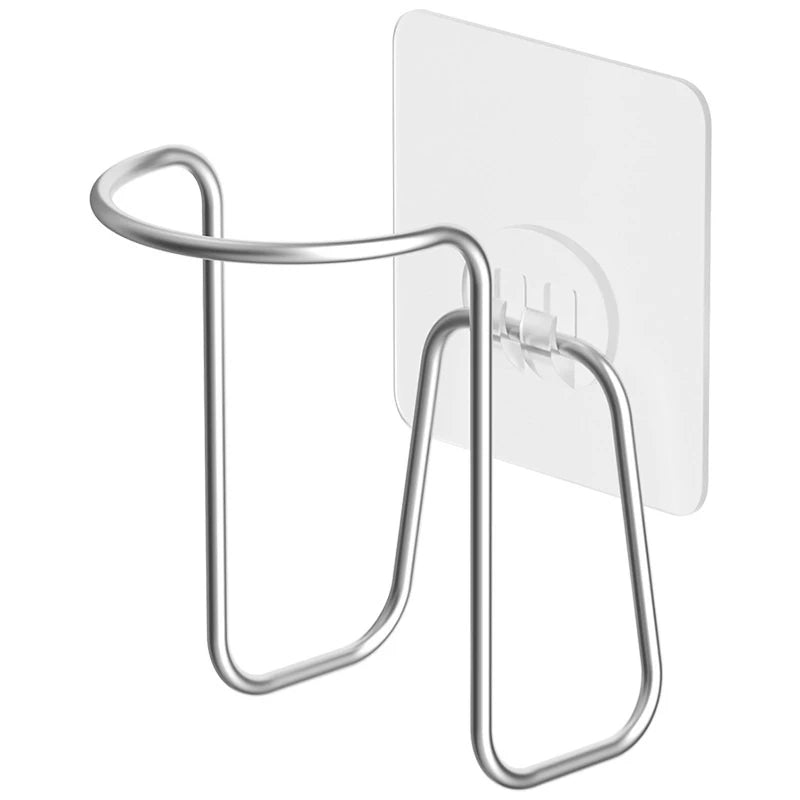 Disposable Water Cup Holder Punch Kitchen Organizer Wall Mounted Qme