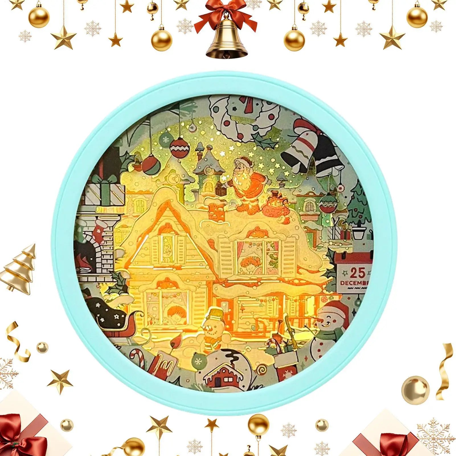 Kitchen Magnets For Refrigerator Christmas Refrigerator Magnets Decal Festive Memorial Sticker For Planners Kitchen Festival Qme