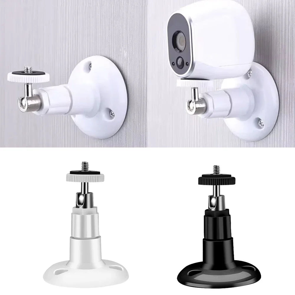 Wall Mount Bracket For Ring Indoor Cam & Stick Up 360° Adjustable Bracket Camera Outdoor High Quality Bracket Home Qme
