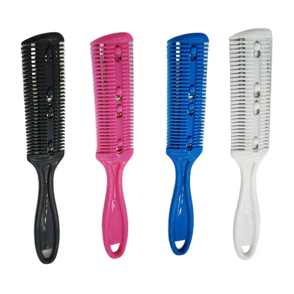 Hair Trimmer Razor Blade Trimming Salon Shave Shaving Comb Thinning Qme