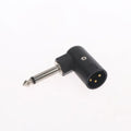 1 XLR Plug Male Female Adapter 3-Pin Balanced Audio Interface Qme Male to Male 1pcs