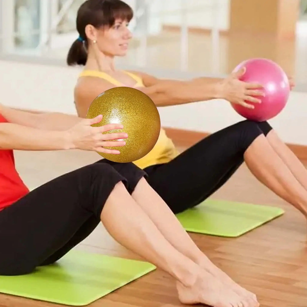 Exercise Ball for Balance Stability Gym Fitness Ball High Elastic Anti-Burst Workout Fitness Gear for Dance Practice Performance Qme