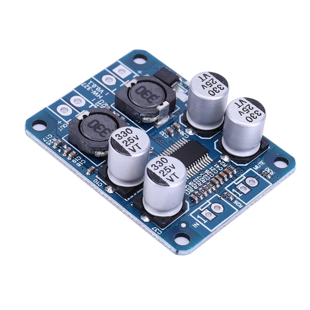 TPA3118 PBTL Audio Amplifier Panel Mono Channel Digital Stereo Amplifier Module DC8-24V for 4-8 Ohms Speaker Qme