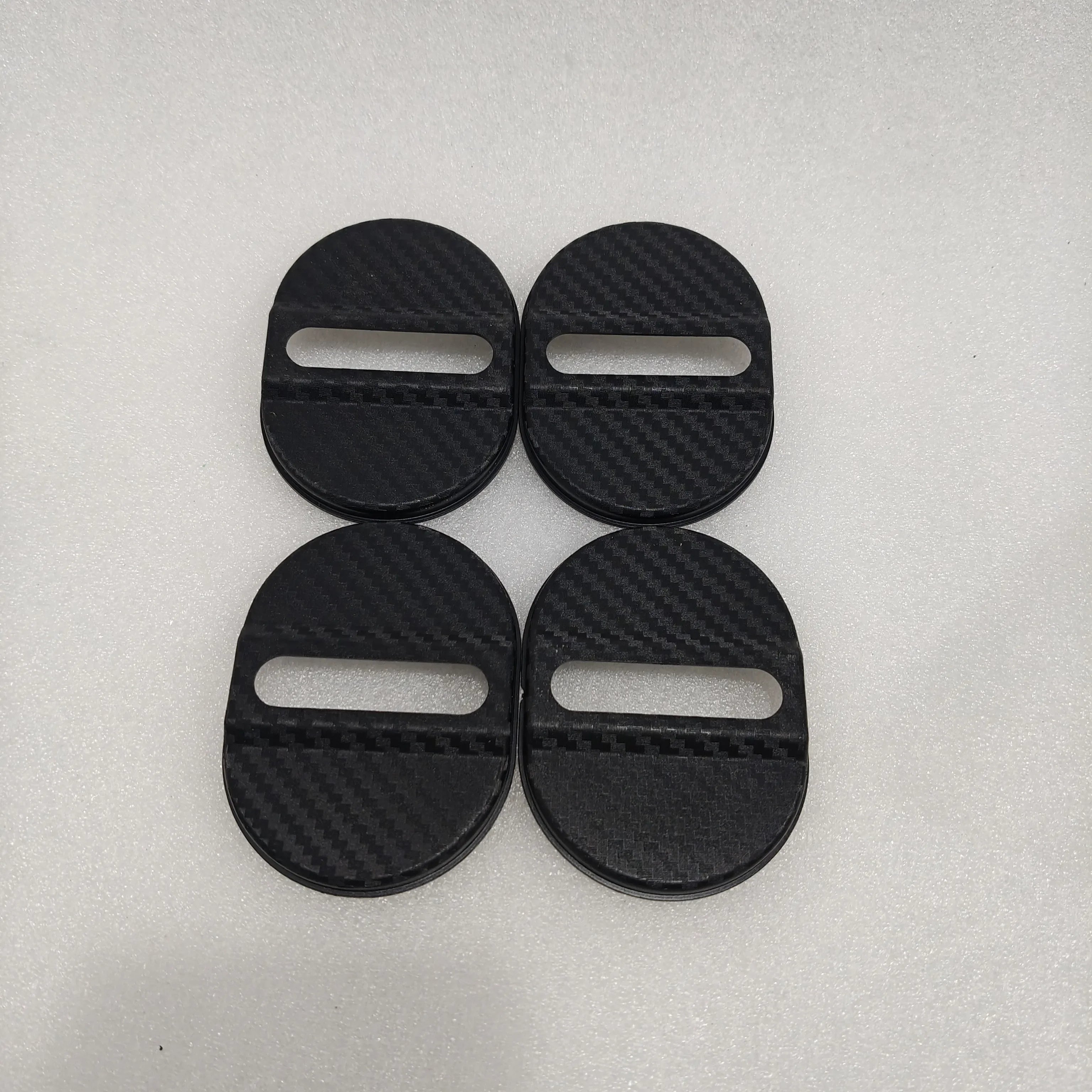 4pcs Car Door Lock Protector Covers, Anti-Rust Plastic Cushion for BMW F30 , Universal Car Door Accessory Protection Sleeve Qme