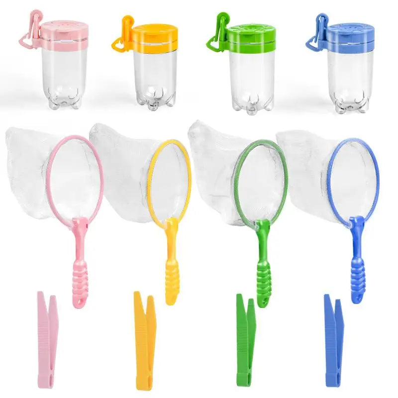 Capture Net Insect Catching Tweezers Male Female 1 5 Sets Natural Qme