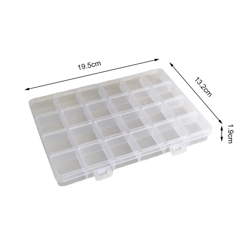 Jewelry Earring Bead Screw Holder Case Display Organizer Qme One Size