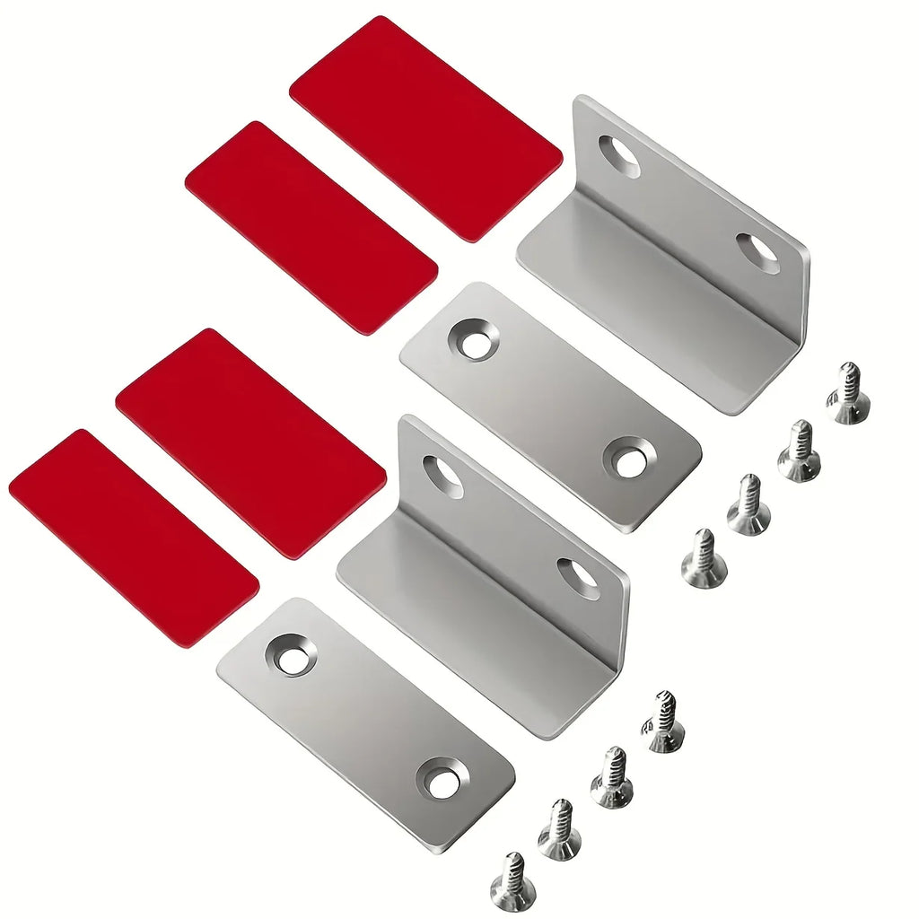 Ultra-Thin Magnetic Latches,Adhesive-Sealed Drawer Magnets For Cabinet Doors,Suitable For Closing Kitchen Cabinets And Wardrobes Qme