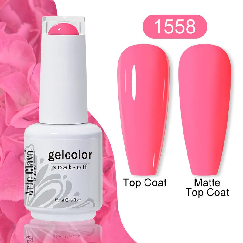 Arte Clavo Gel Nail Polish Spring 140 Colors Summer Decoration Semi Qme