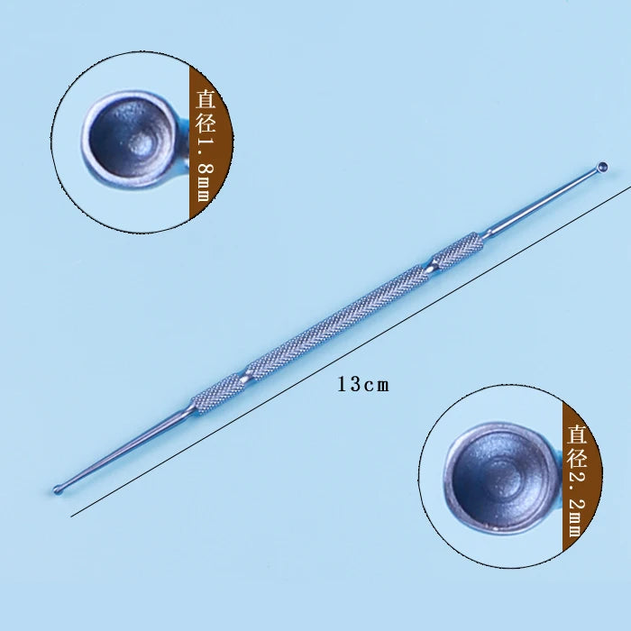 Micro Ophthalmic Scraping Spoon Instrumentsmedical Titanium Qme G