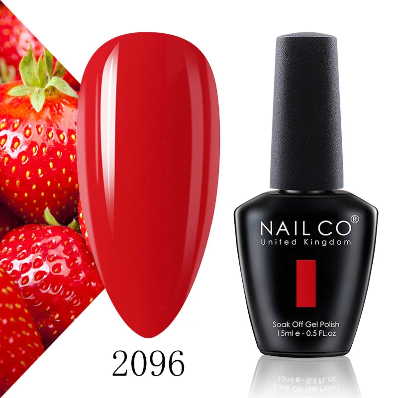 NAILCO 131 Colors Nail Gel Polish Off LED Semi Permanant Art Hybrid