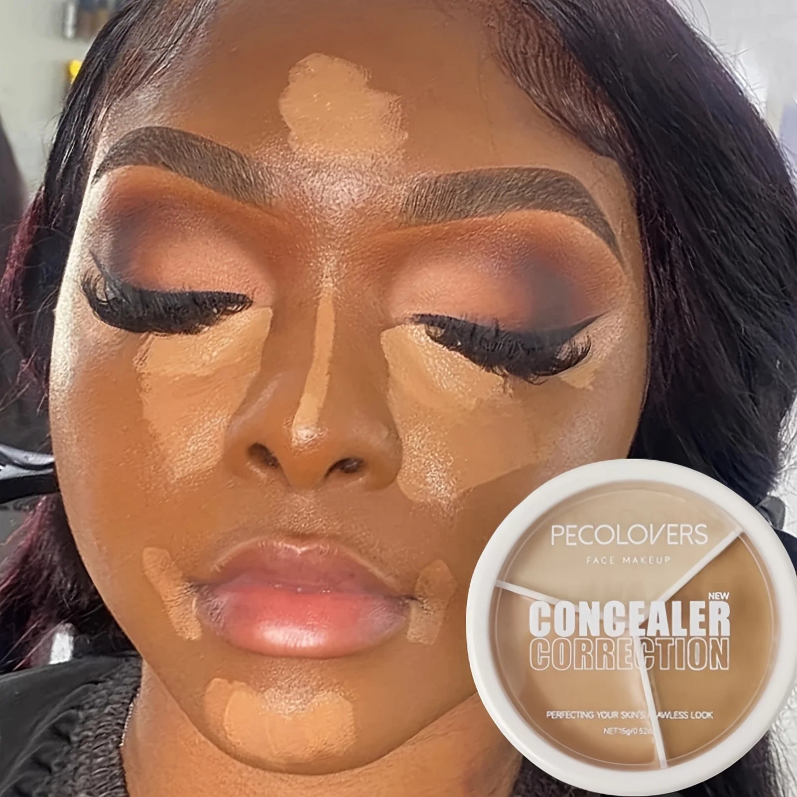 Concealer Even Skin Tone Universal Blemish Facial Makeup Palette Qme