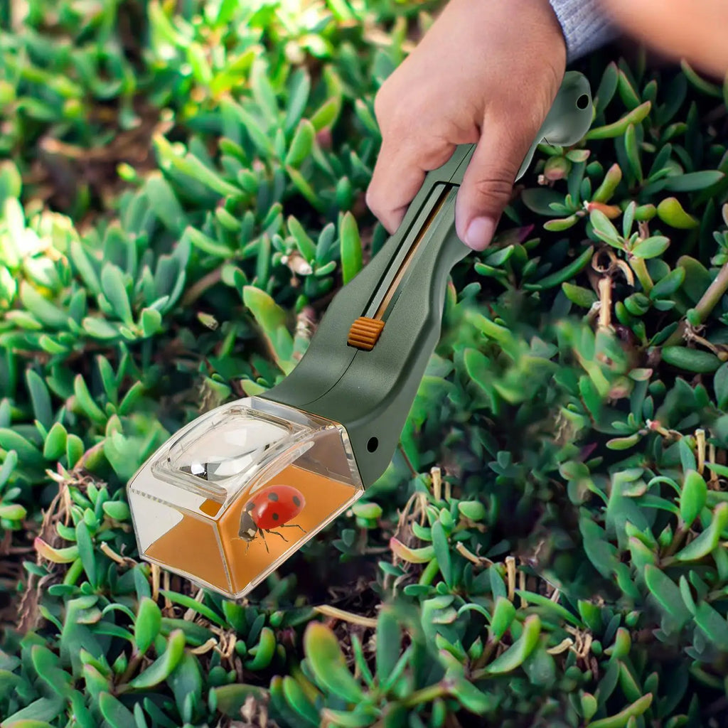 Handheld Insect Catcher Tool Portable Fly Catcher Bug Grabber Spider Catcher Insect Trap for Home Kitchen Kids Learning Tool Qme