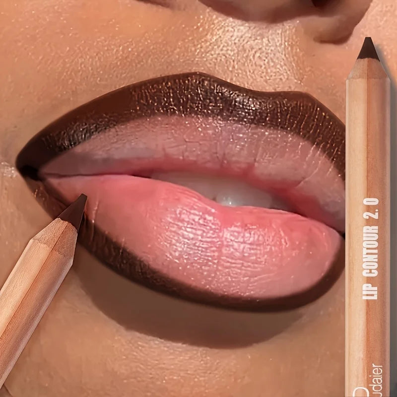 Matte Lip Liner- Long-lasting Smooth Application Easy Includes Qme