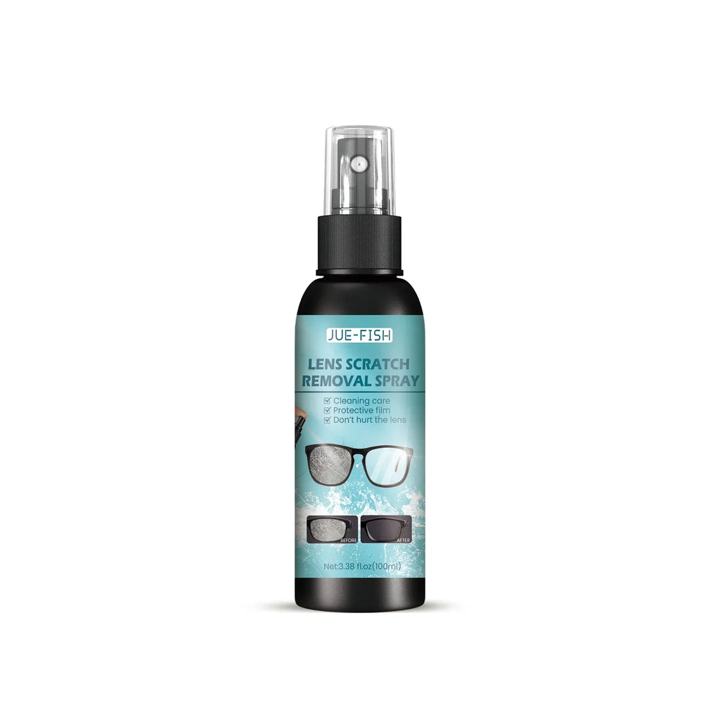 Glasses Lens Cleaner Eyeglass Scratch Removal Spray Lens Fingerprints Dust Oil Cleaner Household Anti Fog Glass Repair Liquid Qme 100ml