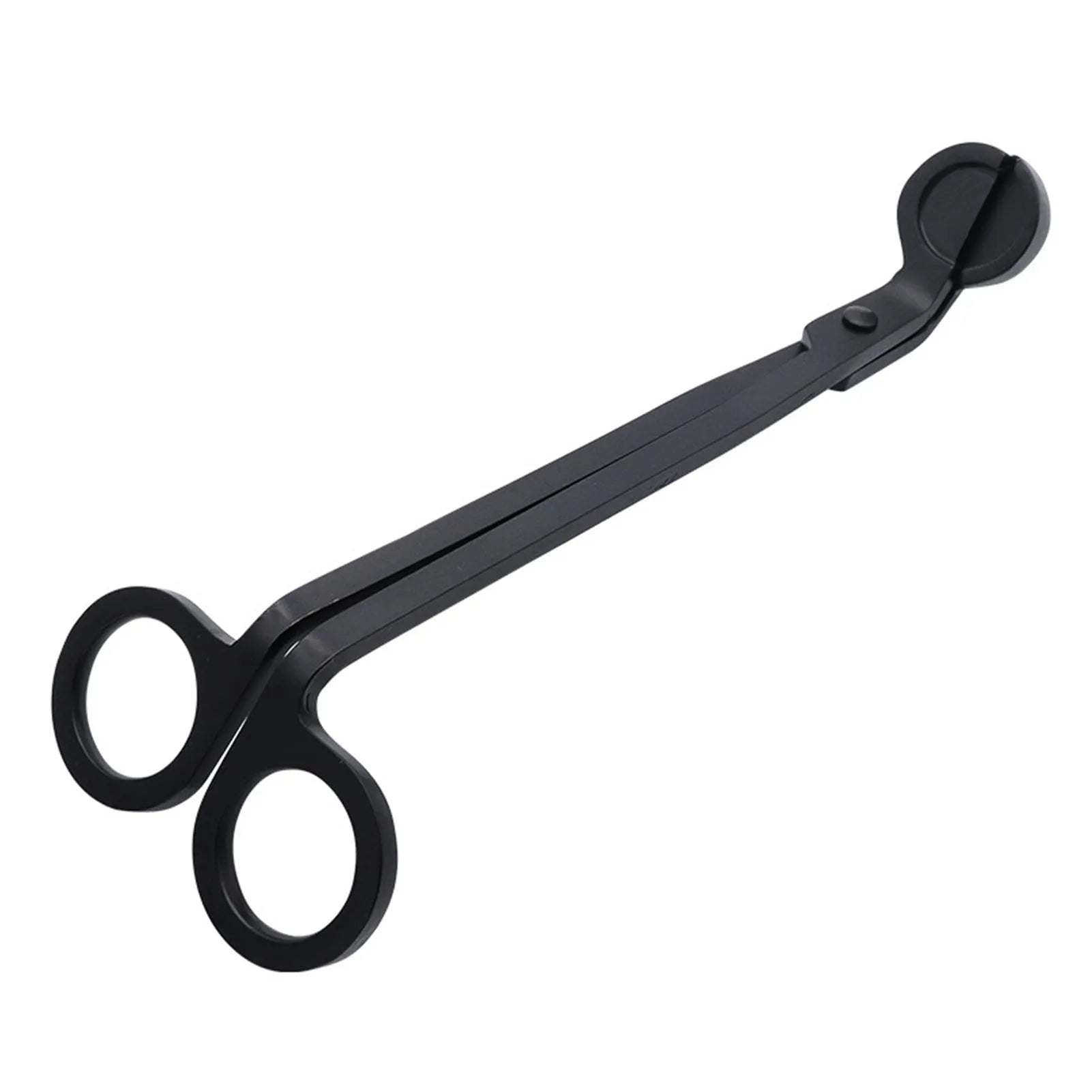 Stainless Steel Candle Extinguishing Tool Candle Trimmer Candle Scissors Candle Killing Hook Clipper Cutter Tool Black Qme Default Title